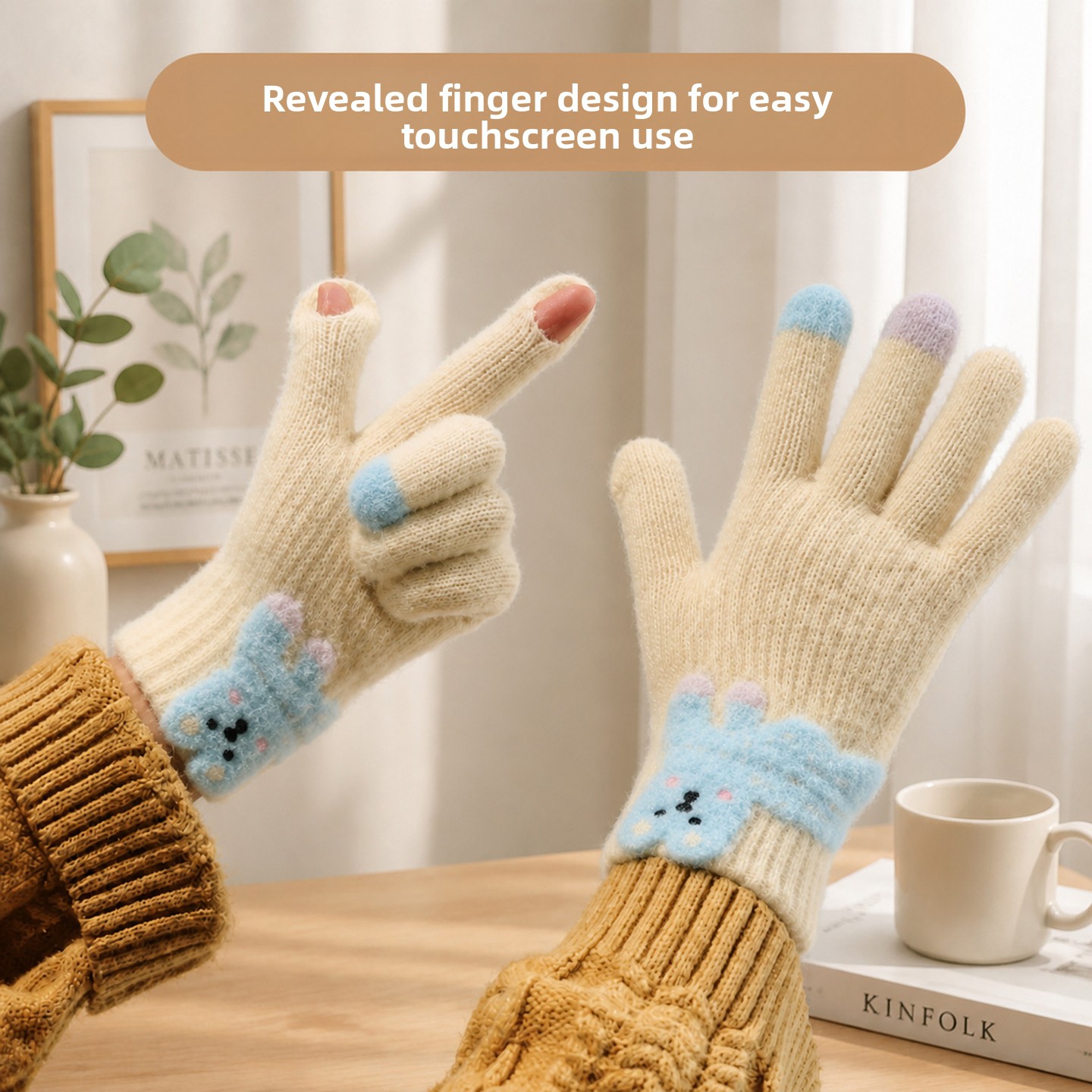 Schattige Dachshund touchscree - Wool Glove Lined recensie en prijs