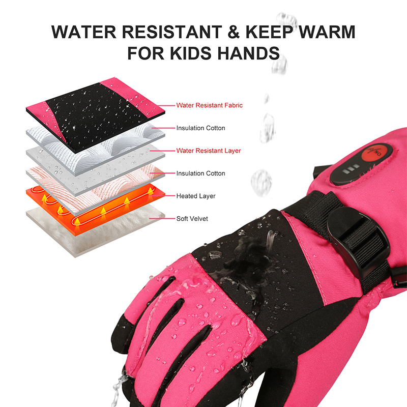 2026 Verwarmde Handschoenen Ki - Ski Glove Waterproof recensie en prijs