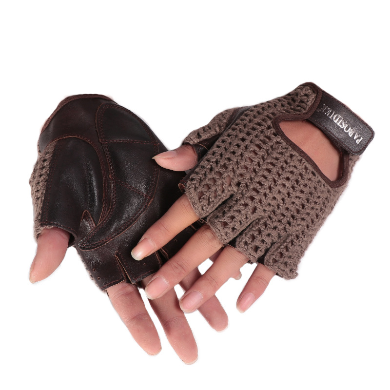 Unisex zomerse halve vinger re - Leather Driving Glove recensie en prijs