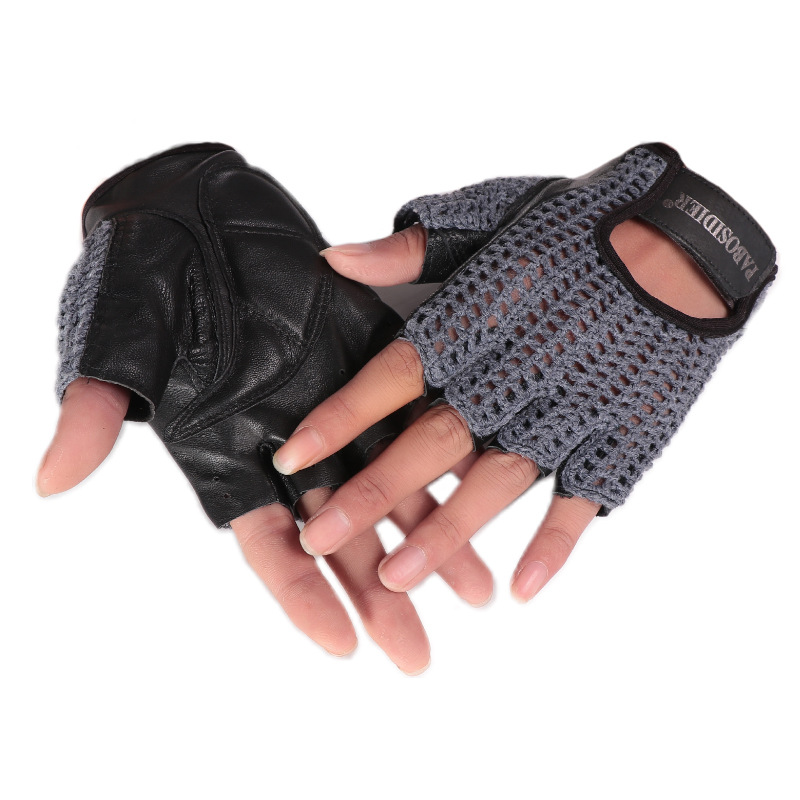Unisex zomerse halve vinger re - Leather Driving Glove recensie en prijs