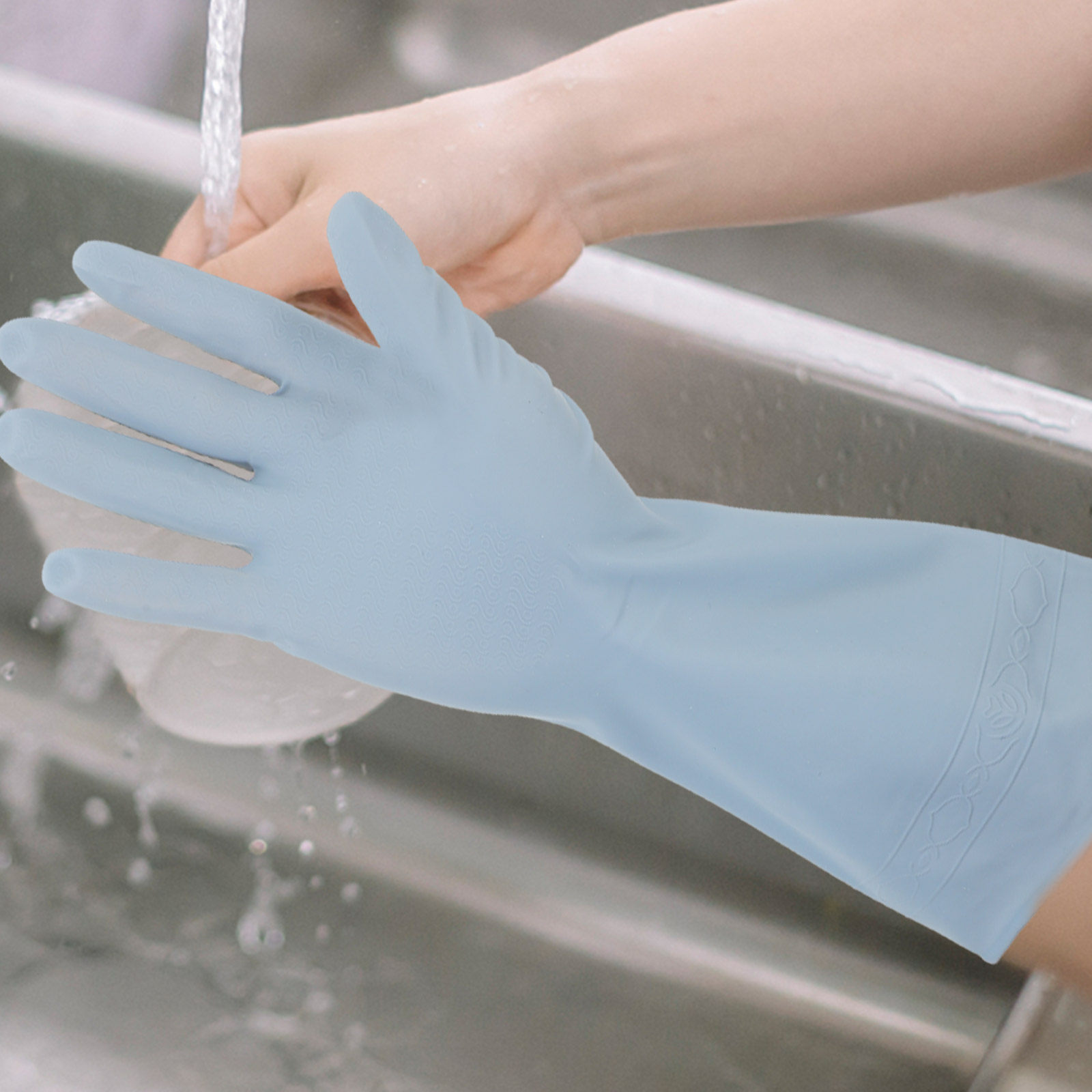 3 paar lange, waterdichte rubb - Dish Glove Rubber recensie en prijs